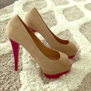 Tan heels
